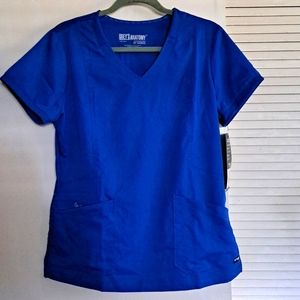 Grey's Anatomy Top (Classic) Kira Scrub Top NWT Medium